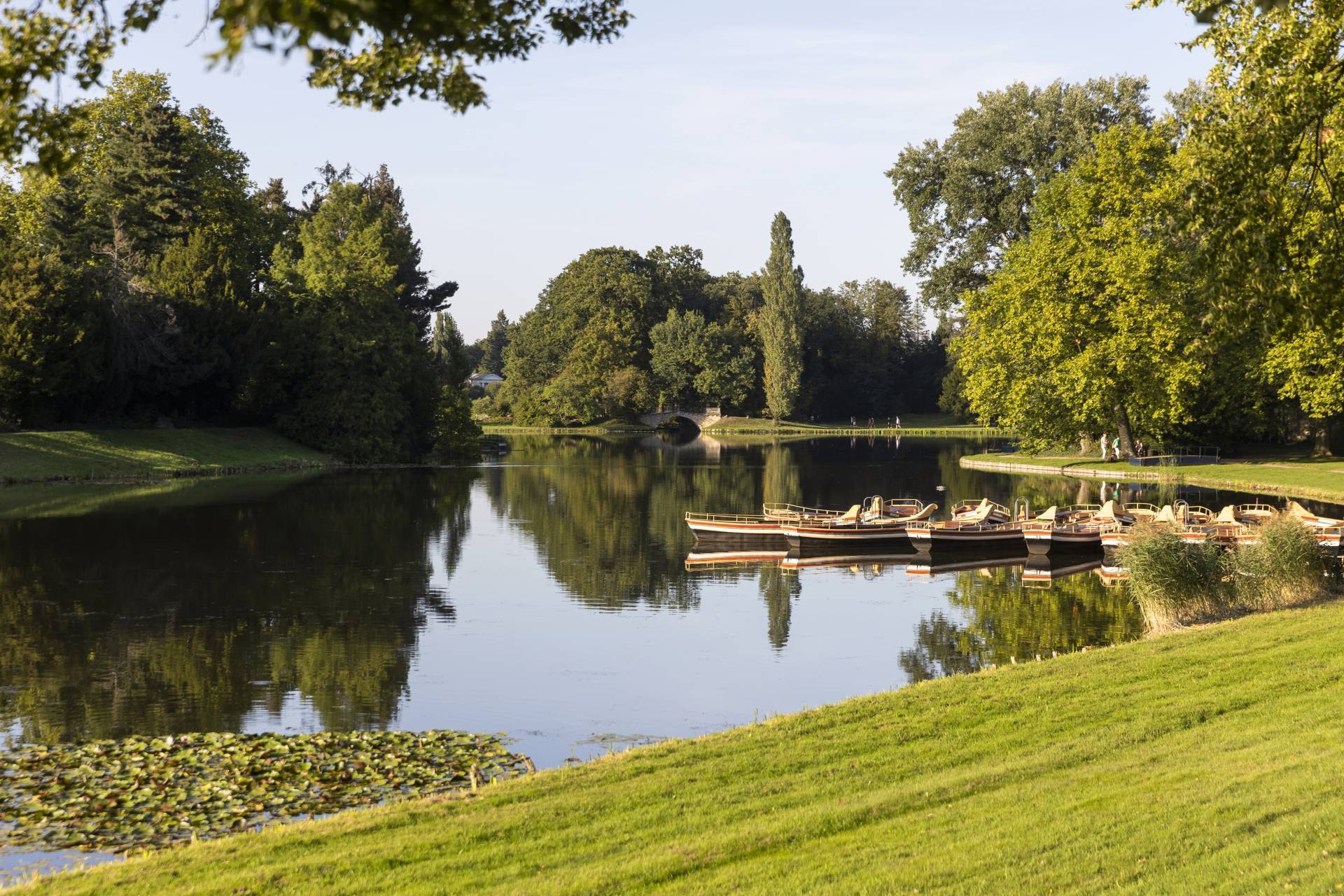 Gondeln, Wörlitzer Park